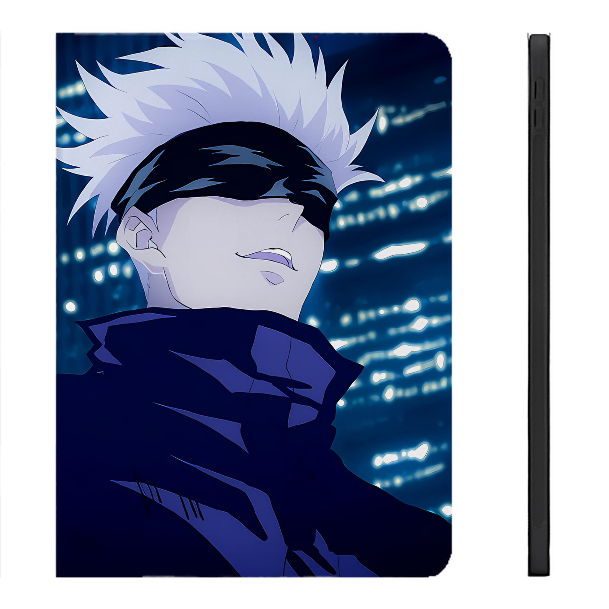 （画像用） 呪術廻戦 Jujutsu Kaisen IPadケース ペンホルダー付き ブックスタイルデザイン